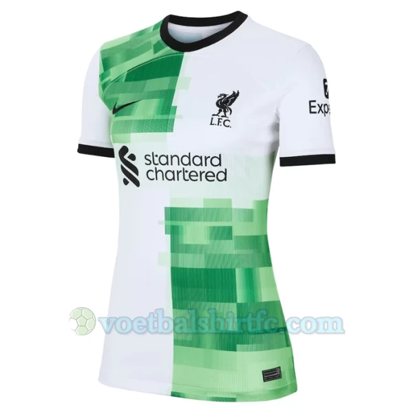 Dames Liverpool FC Voetbalshirt 2023-24 Uittenue