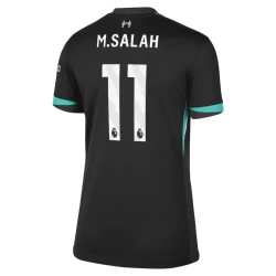 Dames Liverpool FC Voetbalshirt 2024-25 Mohamed Salah #11 Uittenue