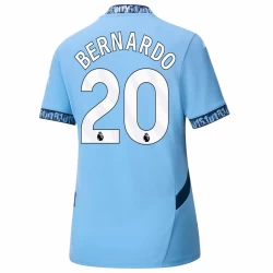 Dames Manchester City Bernardo Silva #20 Voetbalshirt 2024-25 Thuistenue