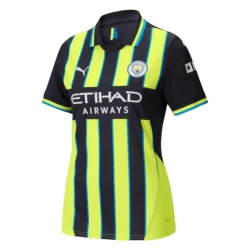 Dames Manchester City Voetbalshirt 2024-25 Uittenue