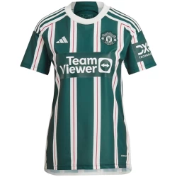 Dames Manchester United Voetbalshirt 2023-24 Uittenue