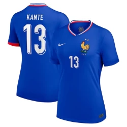 Dames N'Golo Kanté #13 Frankrijk Voetbalshirt EK 2024 Thuistenue