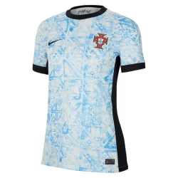 Dames Portugal Voetbalshirt EK 2024 Uittenue