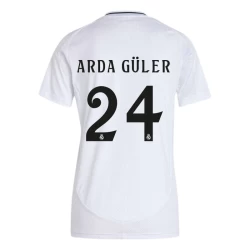 Dames Real Madrid Arda Güler #24 Voetbalshirt 2024-25 Thuistenue