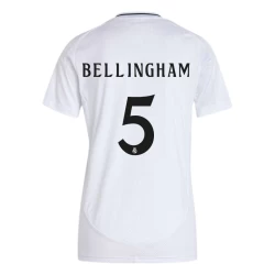 Dames Real Madrid Jude Bellingham #5 Voetbalshirt 2024-25 Thuistenue