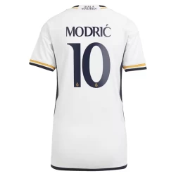 Dames Real Madrid Luka Modrić #10 Voetbalshirt 2023-24 Thuistenue