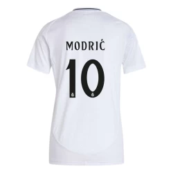 Dames Real Madrid Luka Modrić #10 Voetbalshirt 2024-25 Thuistenue