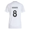 Dames Real Madrid Toni Kroos #8 Voetbalshirt 2024-25 Thuistenue