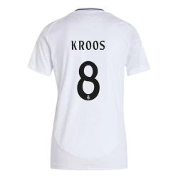 Dames Real Madrid Toni Kroos #8 Voetbalshirt 2024-25 Thuistenue