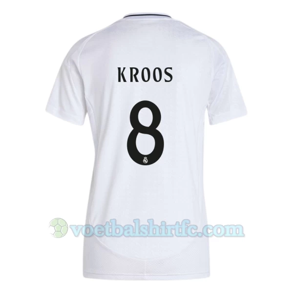 Dames Real Madrid Toni Kroos #8 Voetbalshirt 2024-25 Thuistenue