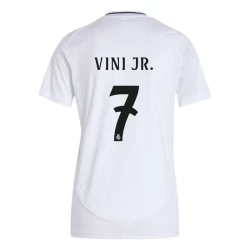 Dames Real Madrid Vinicius Junior #7 Voetbalshirt 2024-25 Thuistenue