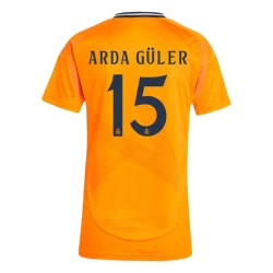 Dames Real Madrid Voetbalshirt 2024-25 Arda Güler #15 Uittenue