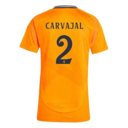 Dames Real Madrid Voetbalshirt 2024-25 Carvajal #2 Uittenue