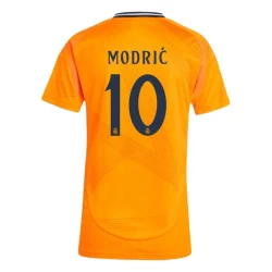 Dames Real Madrid Voetbalshirt 2024-25 Modric #10 Uittenue