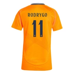 Dames Real Madrid Voetbalshirt 2024-25 Rodrygo #11 Uittenue