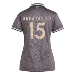 Dames Real Madrid Voetbalshirt Arda Güler #15 2024-25 Thirdtenue