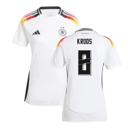 Dames Toni Kroos #8 Duitsland Voetbalshirt EK 2024 Thuistenue