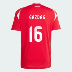 Daniel Gazdag #16 Hongarije Voetbalshirt EK 2024 Thuistenue Heren