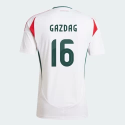 Daniel Gazdag #16 Hongarije Voetbalshirt EK 2024 Uittenue Heren
