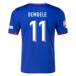 Dembele #11 Frankrijk Voetbalshirt EK 2024 Thuistenue Heren