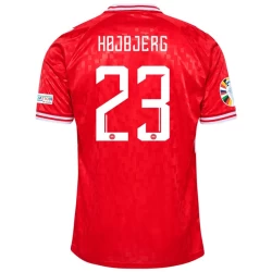 Denemarken Hojbjerg #23 Voetbalshirt 2024 Thuistenue Heren