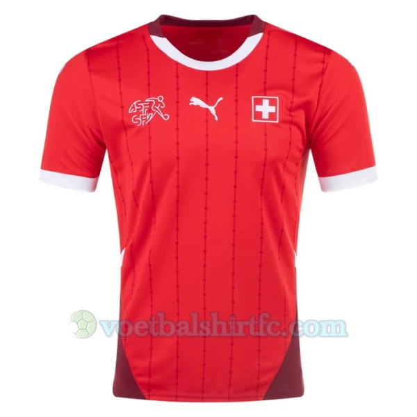 Discount Zwitserland Voetbalshirt EK 2024 Thuistenue Heren