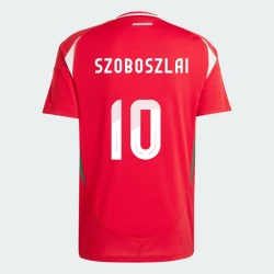 Dominik Szoboszlai #10 Hongarije Voetbalshirt EK 2024 Thuistenue Heren