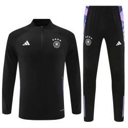 Duitsland Trainingsshirt Set 2024-25 Zwart