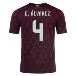 E. Alvarez #4 Mexico Voetbalshirt Copa America 2024 Thuistenue Heren
