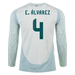 E. Alvarez #4 Mexico Voetbalshirt Copa America 2024 Uittenue Heren Lange Mouw