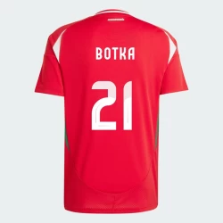 Endre Botka #21 Hongarije Voetbalshirt EK 2024 Thuistenue Heren