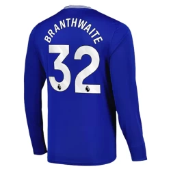 Everton FC Branthwaite #32 Voetbalshirt 2024-25 Thuistenue Heren Lange Mouw