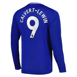 Everton FC Calvert-Lewin #9 Voetbalshirt 2024-25 Thuistenue Heren Lange Mouw