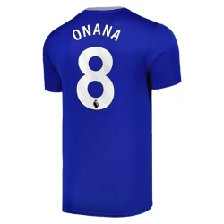 Everton FC Onana #8 Voetbalshirt 2024-25 Thuistenue Heren