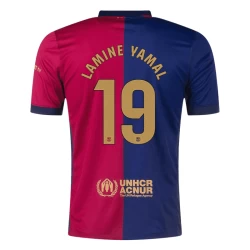 FC Barcelona Lamine Yamal #19 Voetbalshirt 2024-25 UCL Thuistenue Heren