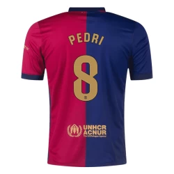 FC Barcelona Pedri #8 Voetbalshirt 2024-25 Thuistenue Heren