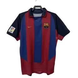 FC Barcelona Retro Shirt 2003-04 Thuis Heren