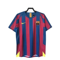 FC Barcelona Retro Shirt 2005-06 Thuis Heren