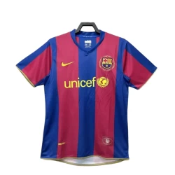 FC Barcelona Retro Shirt 2007-08 Thuis Heren