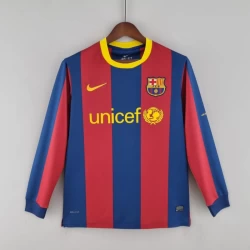FC Barcelona Retro Shirt 2010-11 Thuis Heren Lange Mouw