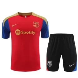 FC Barcelona Trainings T-Shirt Set 2024-25 Rood