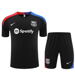 FC Barcelona Trainings T-Shirt Set 2024-25 Zwart