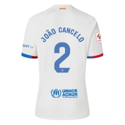 FC Barcelona Voetbalshirt 2023-24 João Cancelo #2 Uittenue Heren