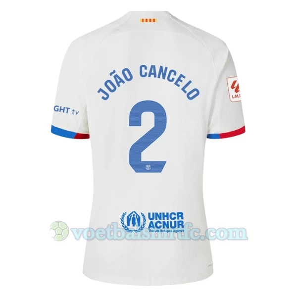 FC Barcelona Voetbalshirt 2023-24 João Cancelo #2 Uittenue Heren