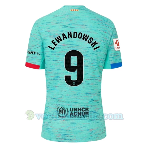 FC Barcelona Voetbalshirt Robert Lewandowski #9 2023-24 Thirdtenue Heren