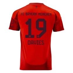 FC Bayern München Alphonso Davies #19 Voetbalshirt 2024-25 Thuistenue Heren