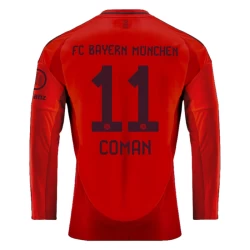 FC Bayern München Coman #11 Voetbalshirt 2024-25 Thuistenue Heren Lange Mouw