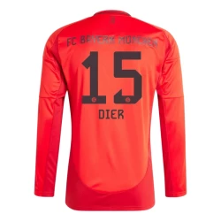 FC Bayern München Dier #15 Voetbalshirt 2024-25 Thuistenue Heren Lange Mouw