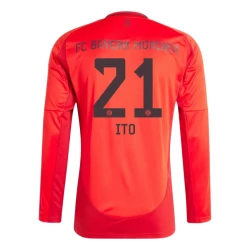 FC Bayern München Ito #21 Voetbalshirt 2024-25 Thuistenue Heren Lange Mouw