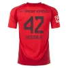 FC Bayern München Jamal Musiala #42 Voetbalshirt 2024-25 Thuistenue Heren